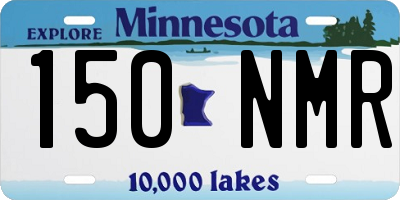 MN license plate 150NMR