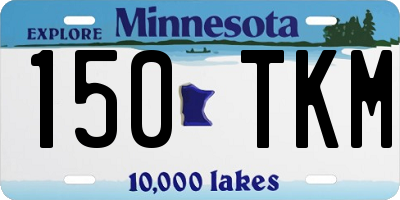 MN license plate 150TKM