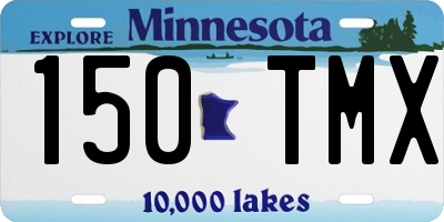 MN license plate 150TMX