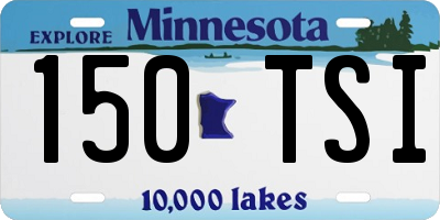 MN license plate 150TSI