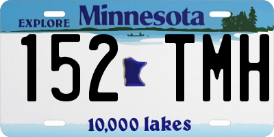 MN license plate 152TMH