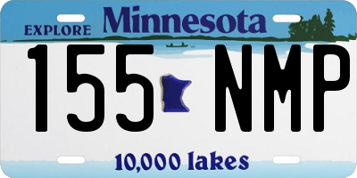 MN license plate 155NMP