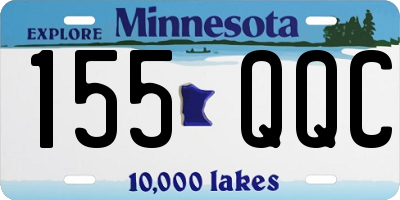 MN license plate 155QQC