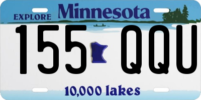 MN license plate 155QQU