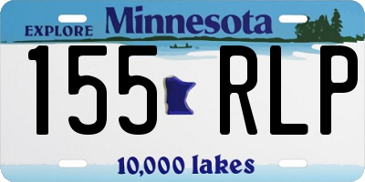 MN license plate 155RLP