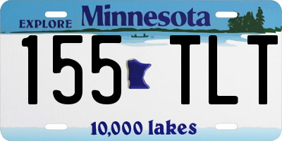 MN license plate 155TLT