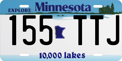 MN license plate 155TTJ