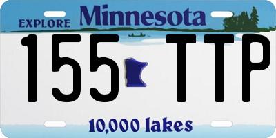 MN license plate 155TTP