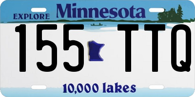 MN license plate 155TTQ