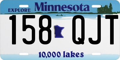 MN license plate 158QJT