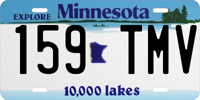 MN license plate 159TMV