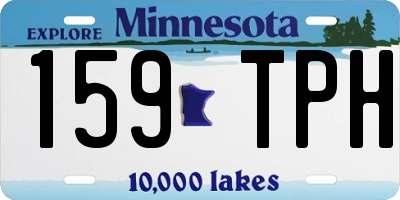 MN license plate 159TPH