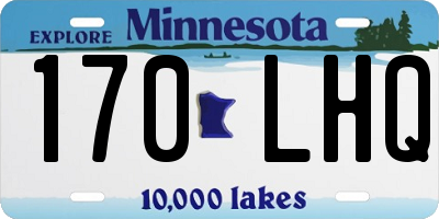 MN license plate 170LHQ