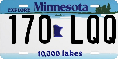 MN license plate 170LQQ