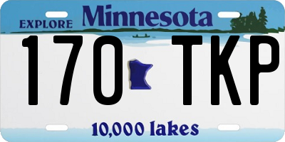 MN license plate 170TKP