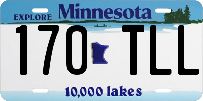 MN license plate 170TLL