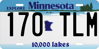 MN license plate 170TLM