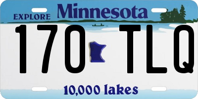MN license plate 170TLQ