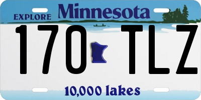 MN license plate 170TLZ