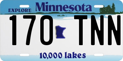 MN license plate 170TNN