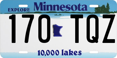 MN license plate 170TQZ