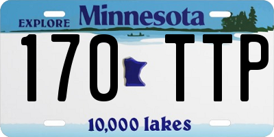 MN license plate 170TTP