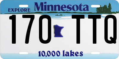 MN license plate 170TTQ