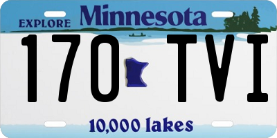 MN license plate 170TVI