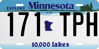 MN license plate 171TPH