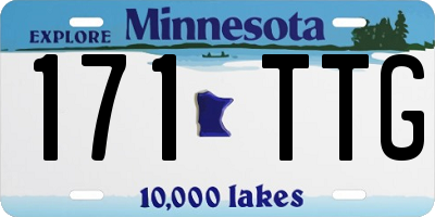 MN license plate 171TTG