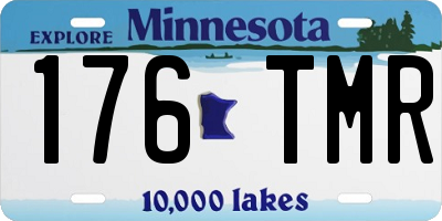 MN license plate 176TMR