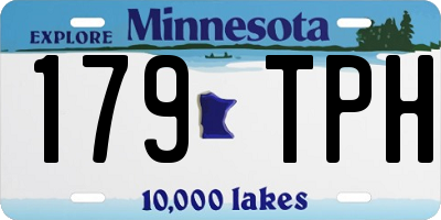MN license plate 179TPH