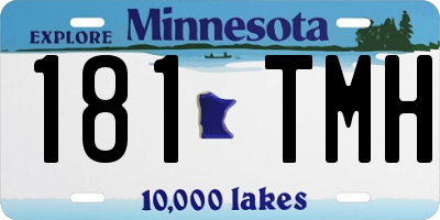 MN license plate 181TMH