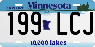 MN license plate 199LCJ