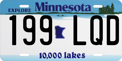 MN license plate 199LQD