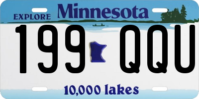 MN license plate 199QQU