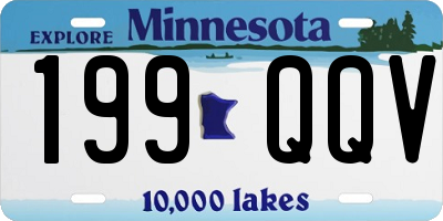 MN license plate 199QQV