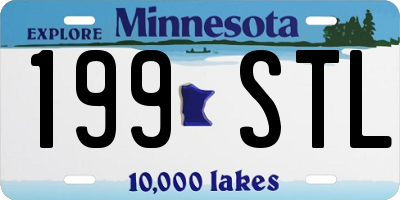 MN license plate 199STL