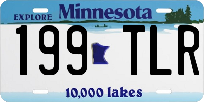 MN license plate 199TLR