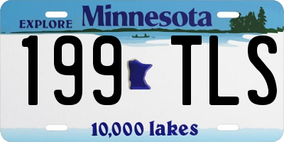 MN license plate 199TLS