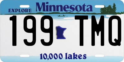 MN license plate 199TMQ