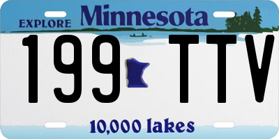 MN license plate 199TTV