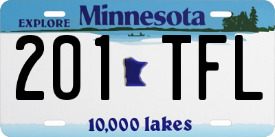MN license plate 201TFL