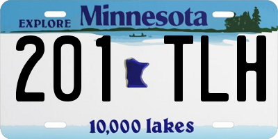 MN license plate 201TLH