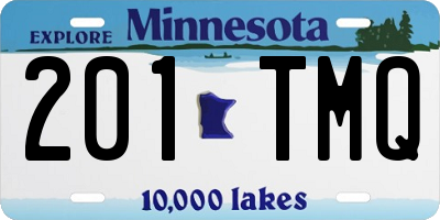 MN license plate 201TMQ