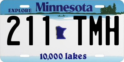 MN license plate 211TMH