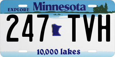 MN license plate 247TVH
