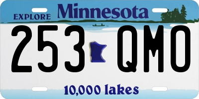 MN license plate 253QMO