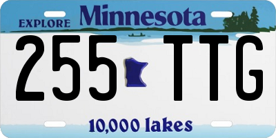 MN license plate 255TTG