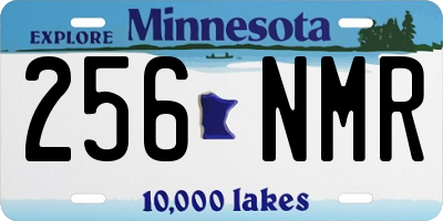 MN license plate 256NMR